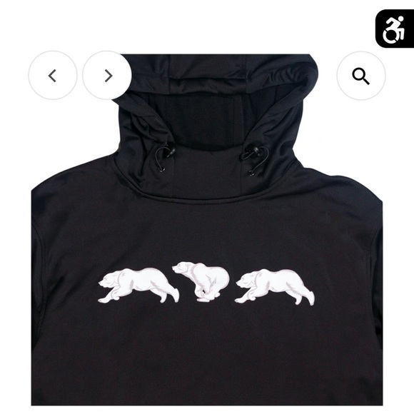 Grassroots California Disc Golf Dri-Bear Tech Pullover Hoodie XXL NWOT - Picture 6 of 8